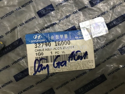 Dây ga Hyundai Accent/ Verna 1.4, Kia Rio/Pride 2008