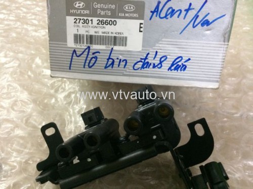 Mô bin đánh lửa Hyundai Accent/ Verna đời 2008 (Tẩu đánh lửa), 27301 26600