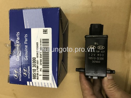 MÔ TƠ BƠM NƯỚC RỬA KÍNH HYUNDAI KIA 2 VÒI