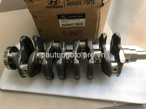 Trục cơ cốt máy Kia Morning, Hyundai Grand I10 , 1.2, 2012-2017