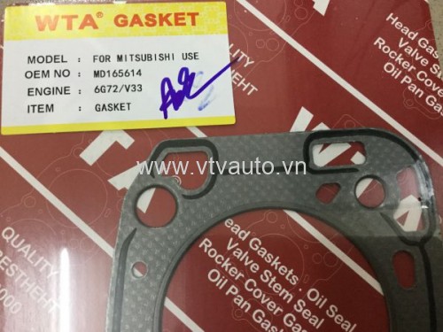 Gioăng mặt máy bìa Mitsubishi Pajero V33 MD165614