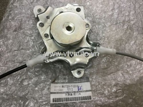 Compa (Cáp) lên kính trước phải Nissan Bluebrid 1989-1992 80720-51E06
