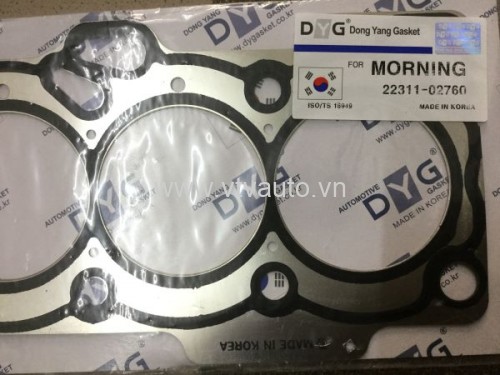 Gioăng mặt máy Kia Morning 22311-02760