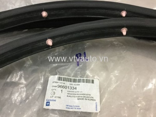 Gioăng cánh cửa sau trái Deawoo Matiz 3 2009-2012, (GM) 96601334