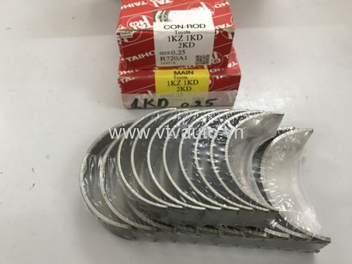 Bạc biên Balie, bạc miên tay dên Toyota Hiace 2007-2015, 2KD