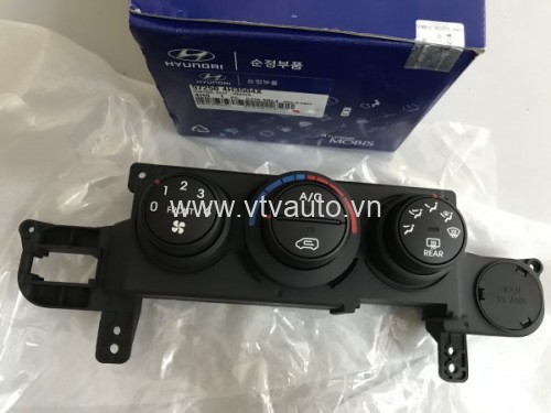 Bảng công tắc AC, điều hòa Hyundai Grand Starex  2007-2014, 972504H3504X