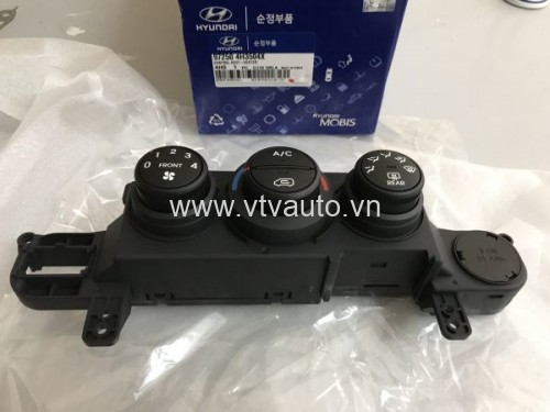 Bảng công tắc AC, điều hòa Hyundai Grand Starex  2007-2014, 972504H3504X