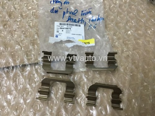 Chống ồn, giữ má phanh trước Nubira, Lacetti 1.6, 96418875