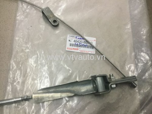 Dây phanh tay đoạn trước Toyota Land Cruiser 1998-2005,46420-60010