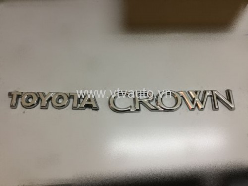Chữ Toyota Crown 1993