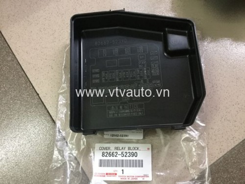 Nắp hộp cầu chì Toyota Vios 2008-2013