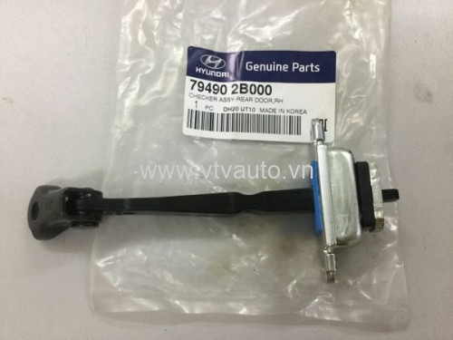 Hãm cửa (Hạn chế cửa, dẫn hướng cửa) Hyundai Santafe 2006-2009