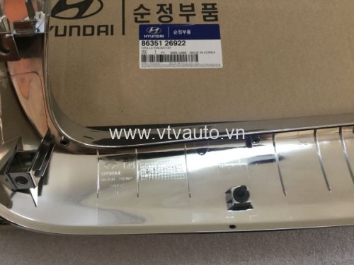 Nẹp mạ inox ca lăng Hyundai Santafe Gold