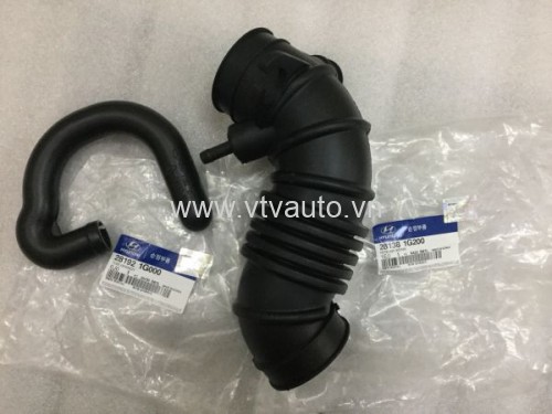 Cổ nắp động cơ và ống gió Hyundai Verna 2008