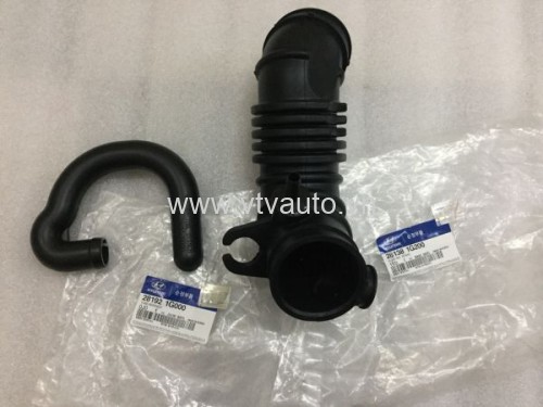 Cổ nắp động cơ và ống gió Hyundai Verna 2008