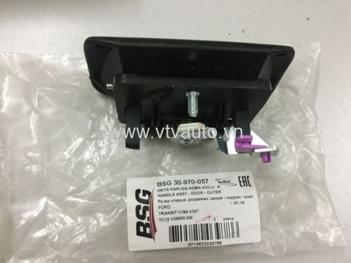 Tay mở ngoài cửa lùa Ford Transit 2008 