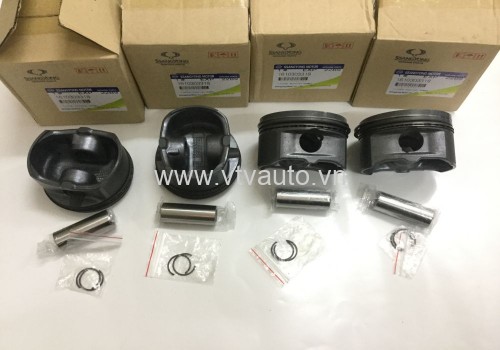 Piston+ xéc măng cả bộ hơi STD Ssangyong Musso xăng 