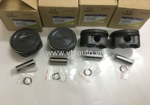 Piston+ xéc măng cả bộ hơi STD Ssangyong Musso xăng 