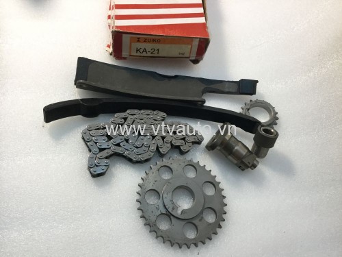 Bộ sên + nhông + đỡ + tỳ Toyota Hiace 1992-2001