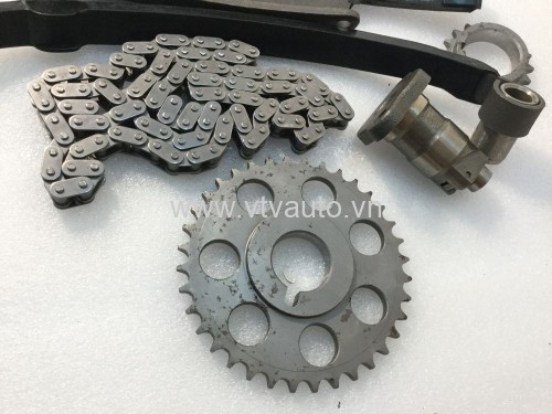 Bộ sên + nhông + đỡ + tỳ Toyota Hiace 1992-2001