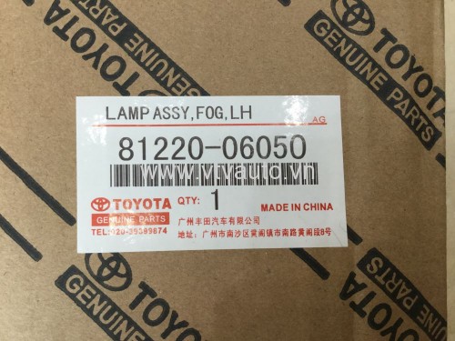 Đèn gầm bên trái Toyota Vios 2009-2013