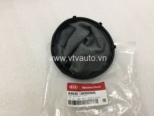 Bao da chụp bụi cần số (tròn) Kia Forte 2009, số sàn