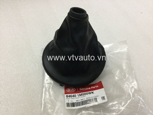 Bao da chụp bụi cần số (tròn) Kia Forte 2009, số sàn