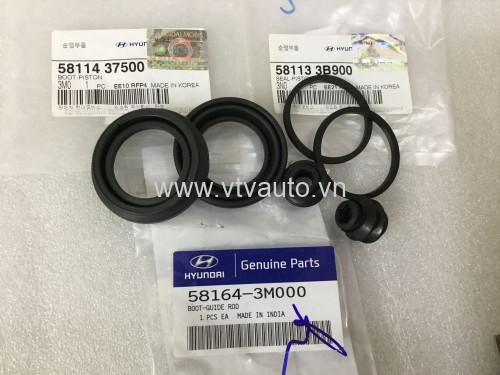 Bộ cuppen + siu phanh + chụp bụi phanh sau Hyundai Santafe  2010-2013