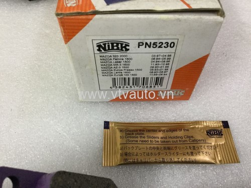Bộ má phanh trước (Bố thắng trước) Mazda 323, 1997-2000, PN5230