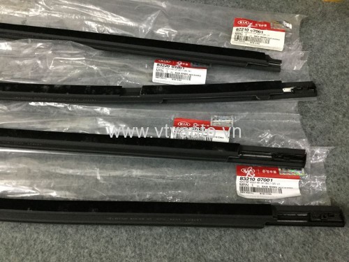 Bộ 4 nẹp chân kính (Combo 1 bộ nẹp chân kính  xe) Kia Morning 2004-2007