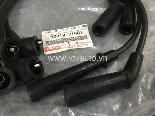 Bộ dây cao áp Toyota Corolla 1.3, 1997-2001 máy 2E