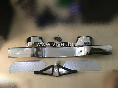 Cản sau + bát cản sau (Ba đờ xốc sau) Mitsubishi Triton 2008-2016