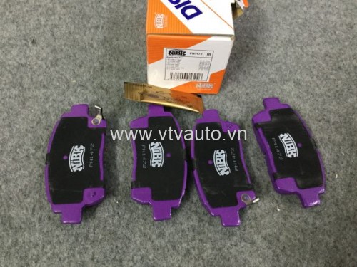 Bộ má phanh trước Toyota Vios, Toyota Corolla Altis 2003-2007