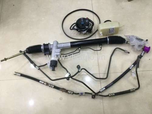 Bộ thước lái + bơm trợ lực + dây curoa + tuy ô + bình dầu Daewoo Matiz 2002-2007