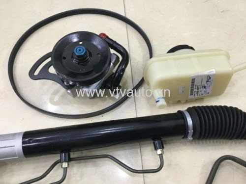 Bộ thước lái + bơm trợ lực + dây curoa + tuy ô + bình dầu Daewoo Matiz 2002-2007