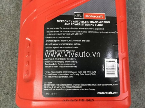 Dầu hộp số tự động Ford Escape 3.0 2001-2005