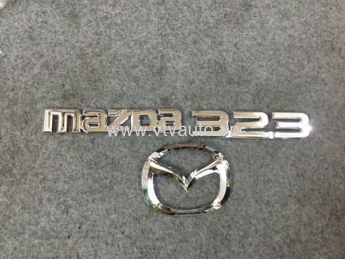 Chữ Mazda, Số 323, Lô gô Mazda 323