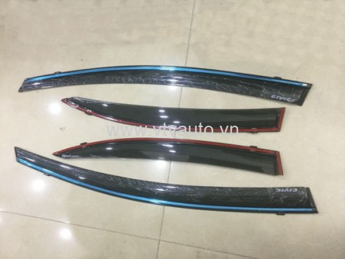 Bộ vè che mưa Honda Civic 2006-2012