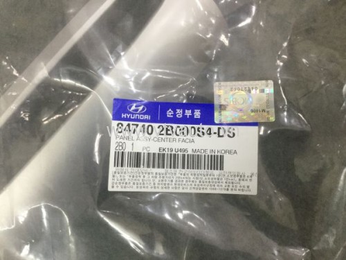 Mặt dưỡng bảng đồng hồ taplo Hyundai Santafe 2006-2009