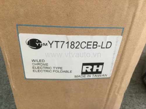 Gương chiếu hậu phải + ốp Chevrolet Colorado 2016-2019