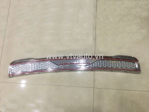 Ốp chống xước bậc cửa hậu Toyota Fortuner 2012-2016