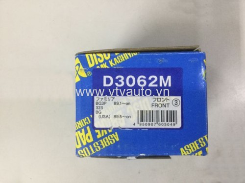 Bộ má phanh trước Mazda 323, 1992-1996