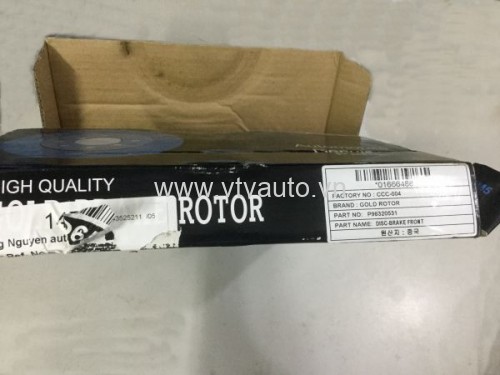 Đĩa phanh trước Daewoo Matiz 2, 2001-2007