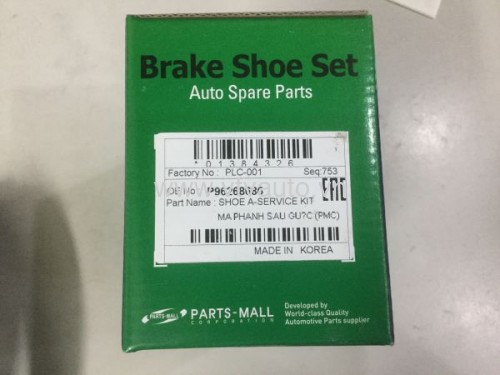 Bộ má phanh sau Daewoo Matiz 2, 2001-2007
