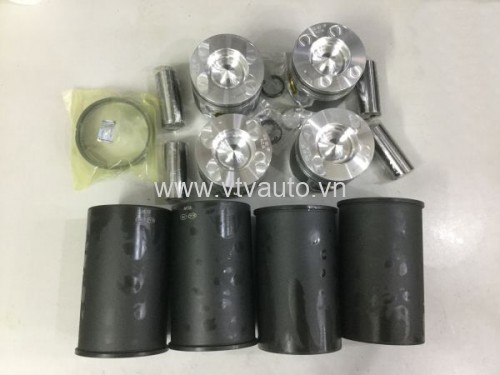 Bộ Xi lanh + piston+ bạc biên balie Kia Motors