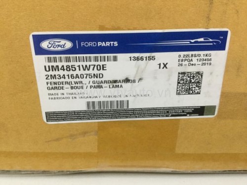 Ốp ba đờ xốc trước phải Ford Ranger 2003-2007