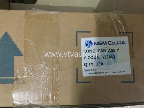 Bộ quạt dàn nóng + mô tơ Hyundai County 2010