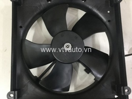 Bộ quạt dàn nóng + mô tơ Hyundai County 2010