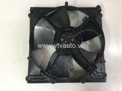 Bộ quạt dàn nóng + mô tơ Hyundai County 2010