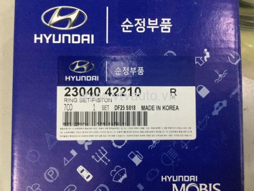 Bộ xéc măng cos 0 Hyundai H100, 2012 